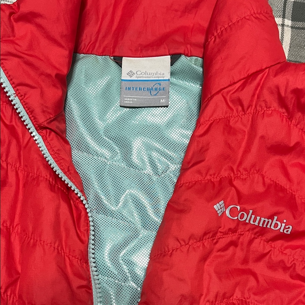 Columbia Kids Red Puffer Jacket
